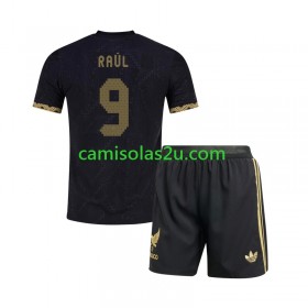 Camisolas de futebol México Raul Jimenez 9 Gold Cup Criança Equipamento Principal 2025 Manga Curta